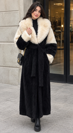 Belted Fur Coat