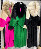 Belted Fur Coat