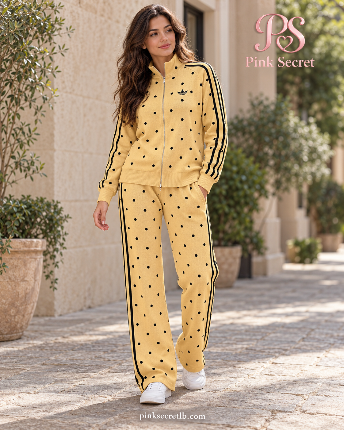 Polka Dot Knit Set