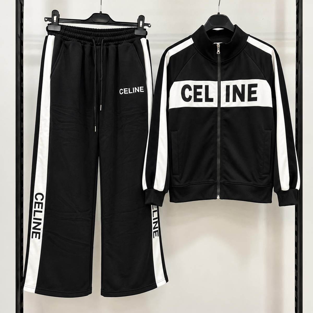 Contrast Tracksuit Set