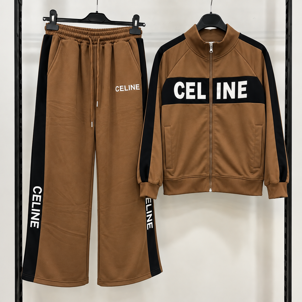 Contrast Tracksuit Set