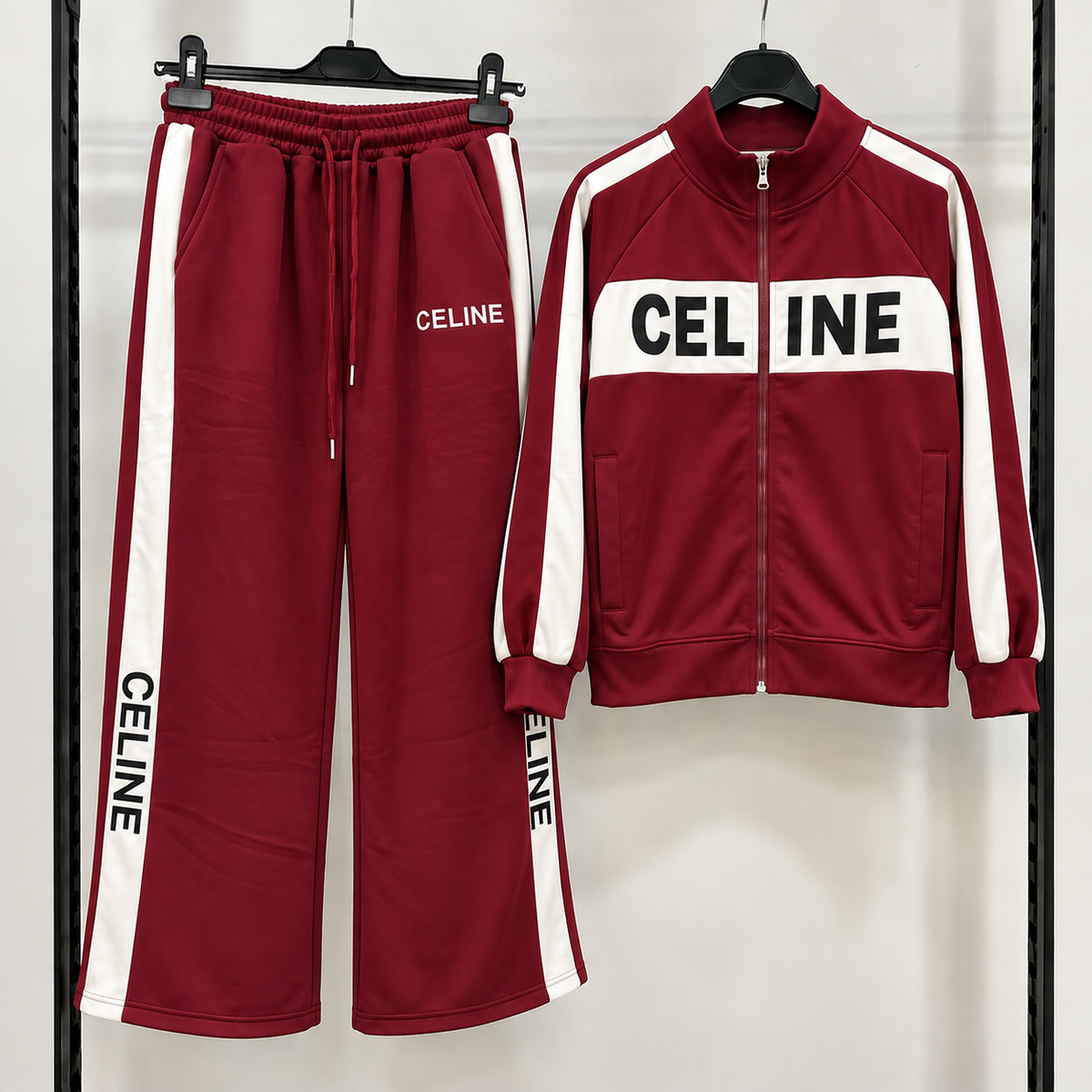 Contrast Tracksuit Set