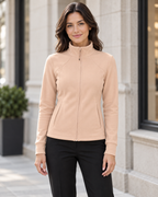 Fleece-Lined Zip Jacket