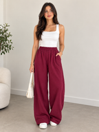 Wide Leg Kitten Pants