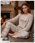 Soft Velvet Pajama Set