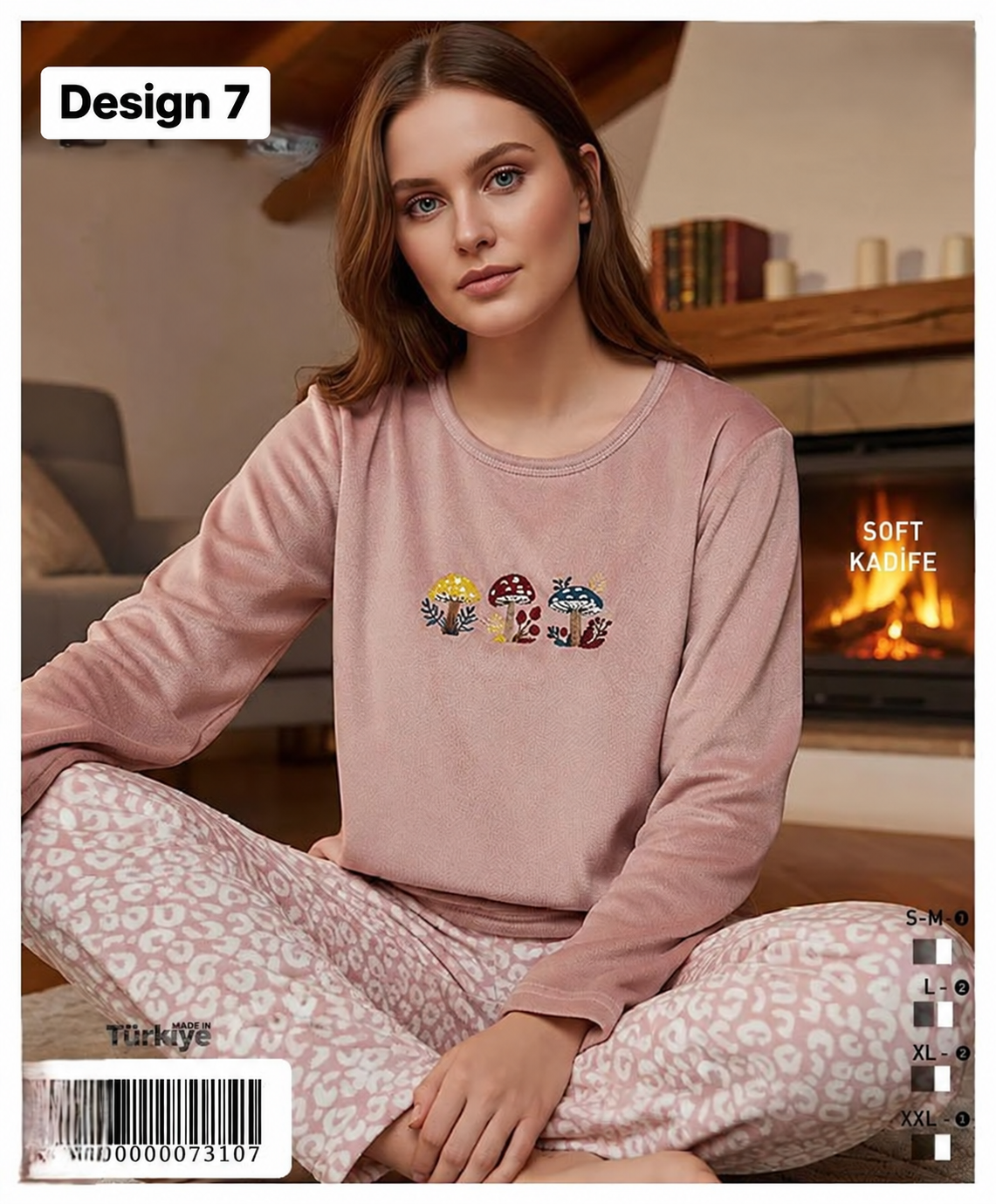 Soft Velvet Pajama Set