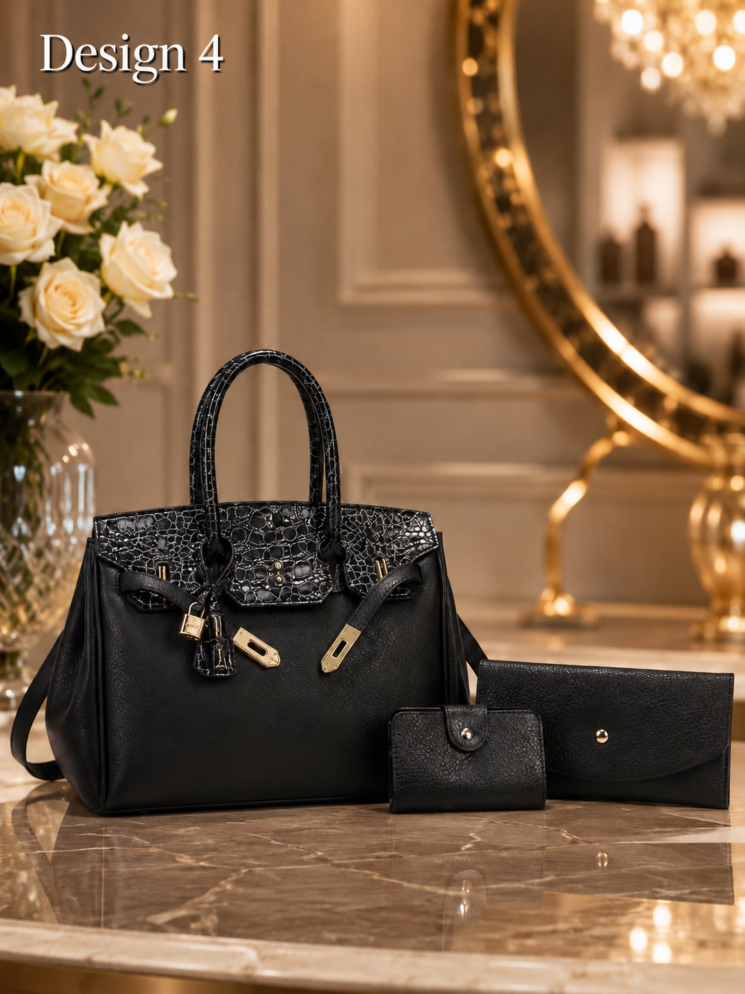 3-Piece Handbag Set