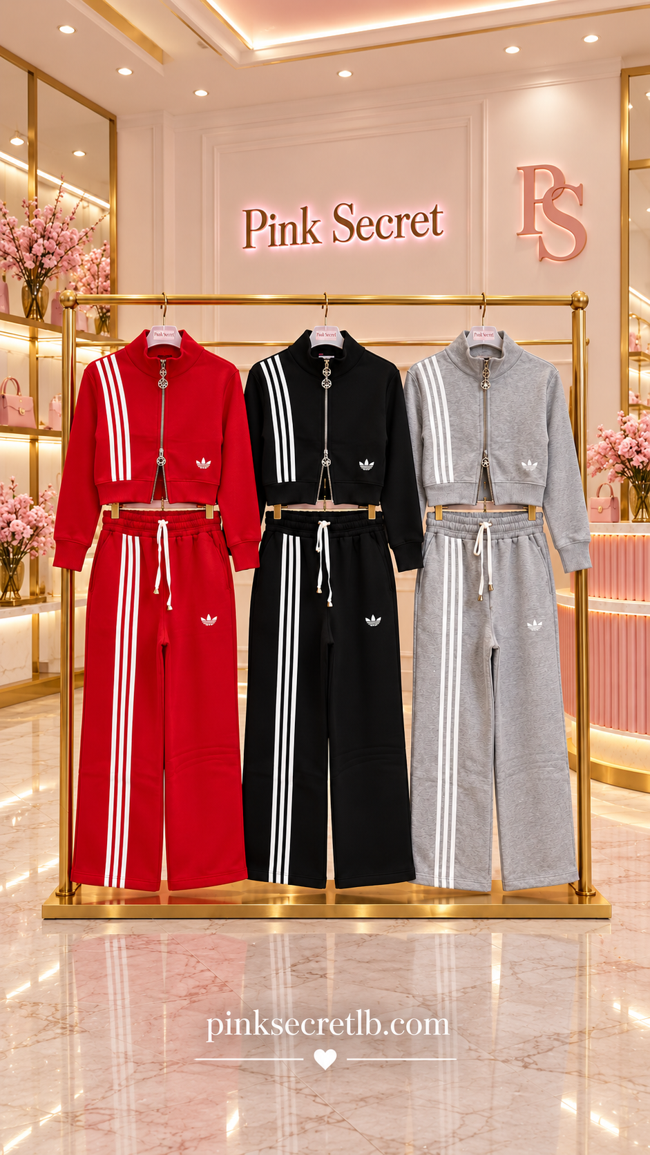 Zip Tracksuit Set