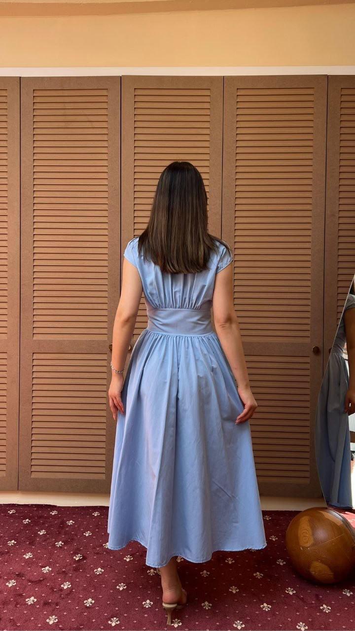 Button-Down Midi Dress