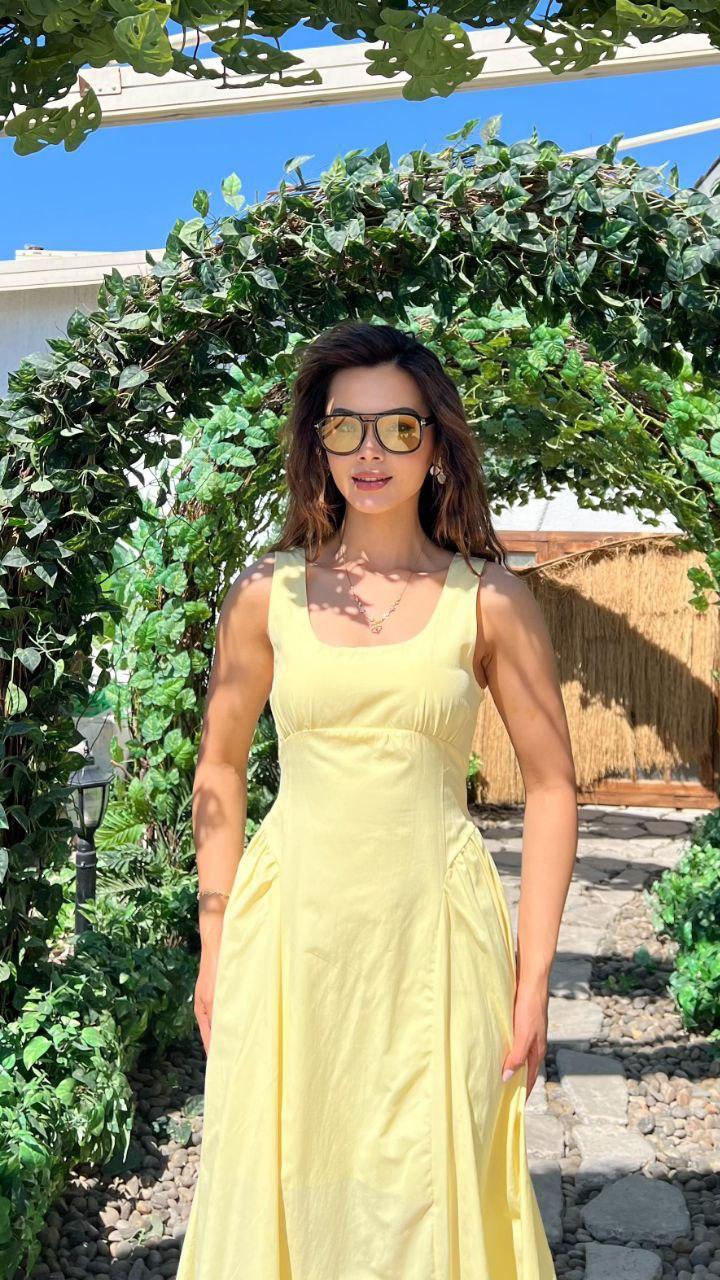 Fit &amp; Flare Midi Dress