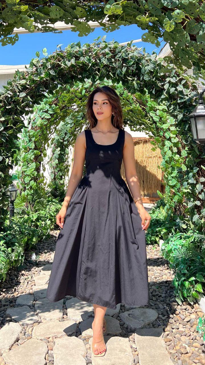 Fit &amp; Flare Midi Dress