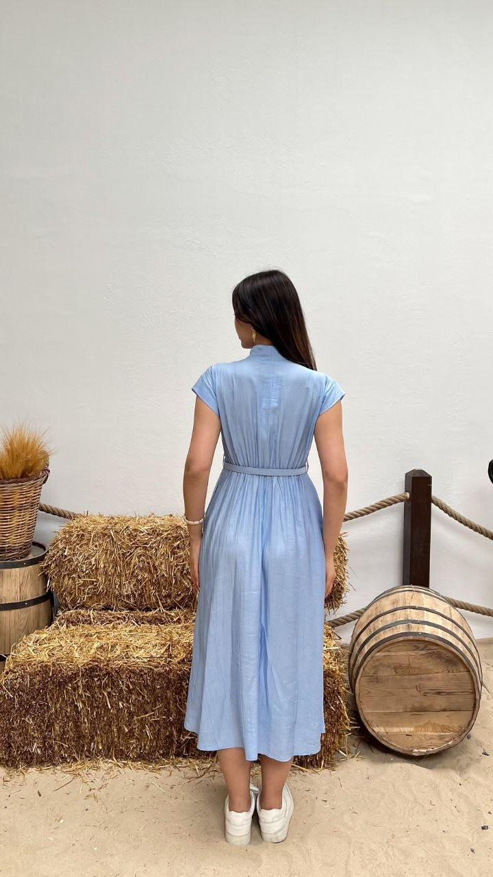 Belted Midi Dress