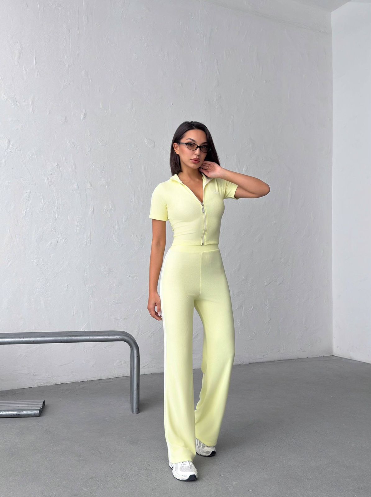 ALO Zip-Up Two-Piece Set
