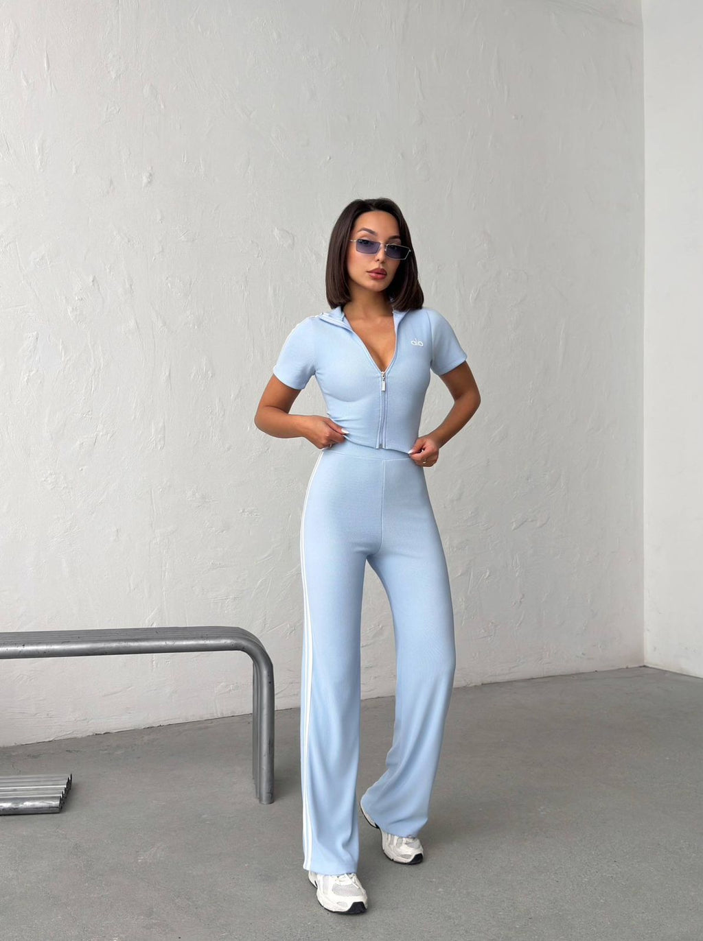 ALO Zip-Up Two-Piece Set