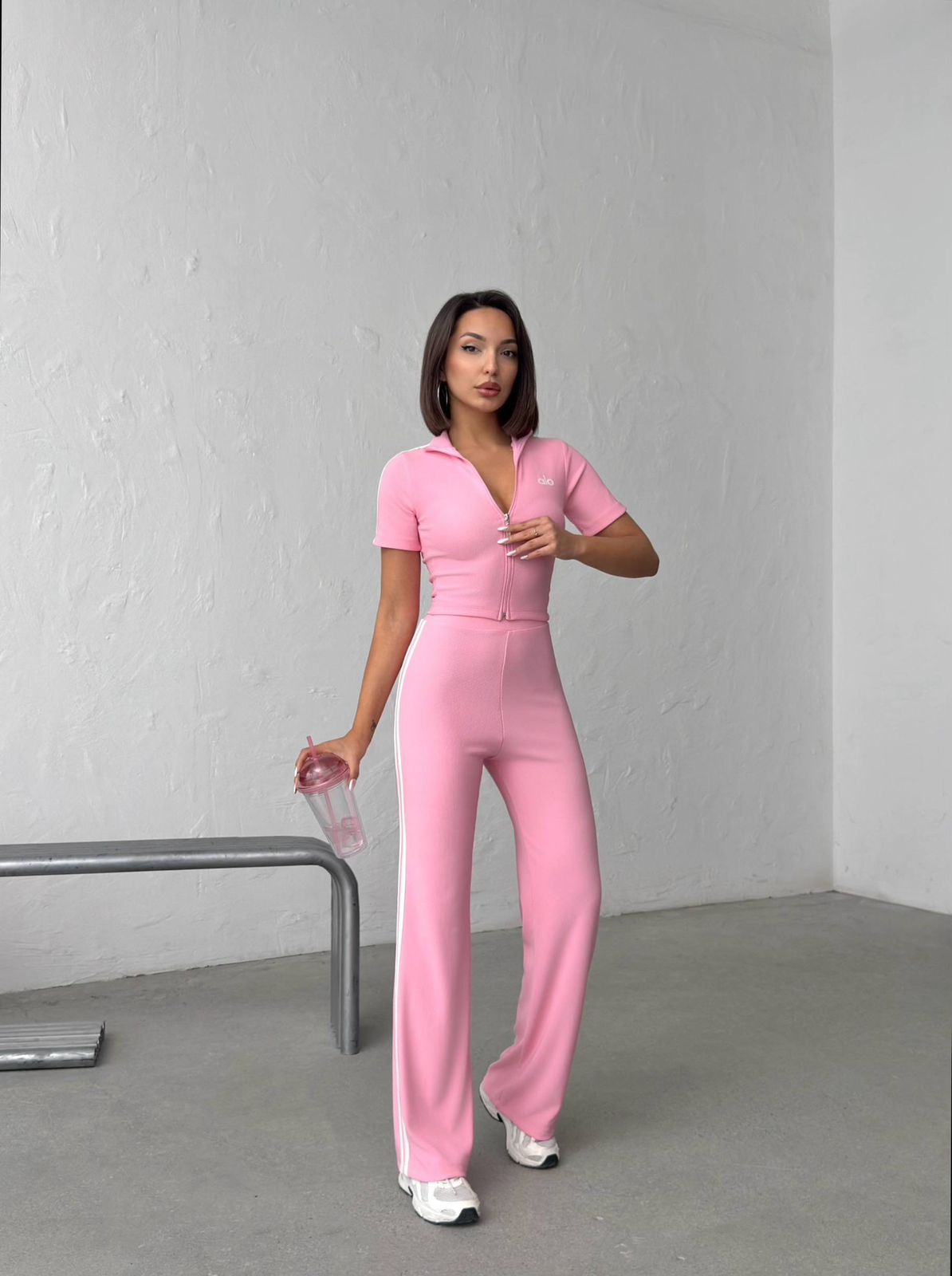 ALO Zip-Up Two-Piece Set