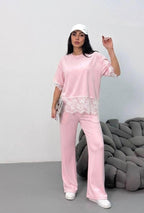 Oysho Lace Two-Piece Set