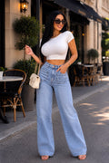 Wide-Leg Jeans