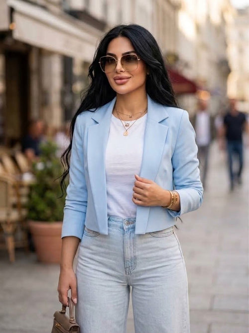 Cropped Blazer