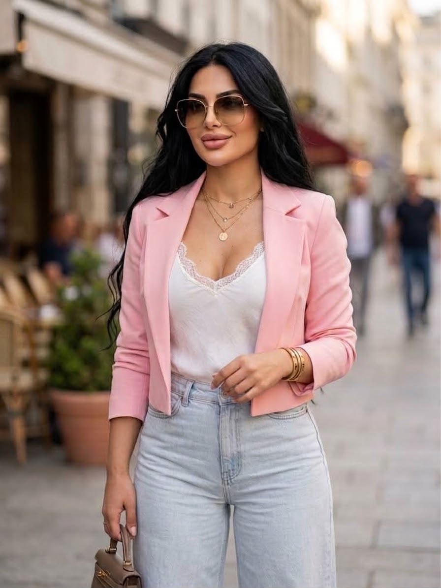 Cropped Blazer