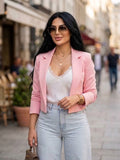 Cropped Blazer