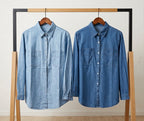Denim Button-Up Shirt