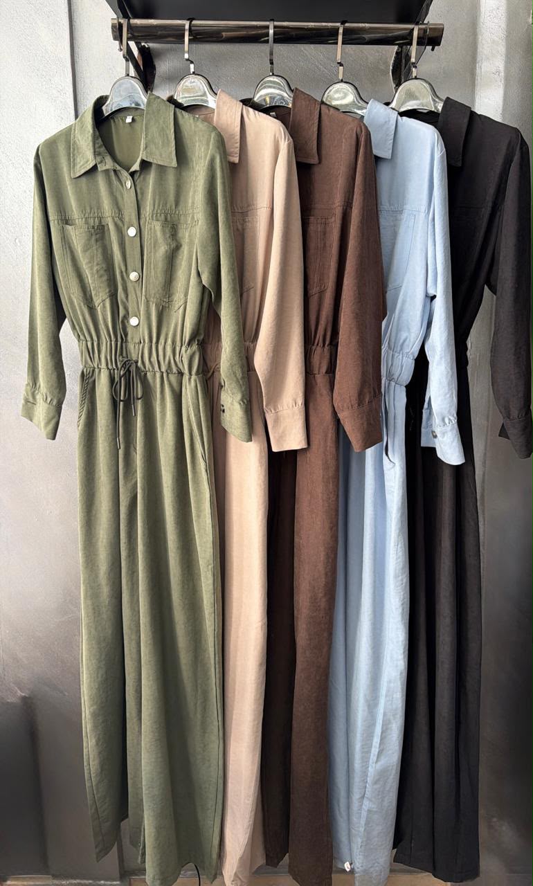 Utility Wide-Leg Jumpsuit