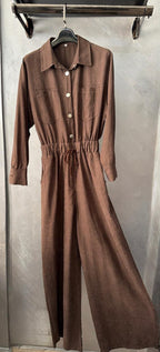 Utility Wide-Leg Jumpsuit