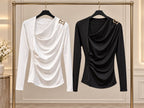 Detail Draped Top