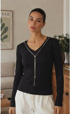 Necklace Detail Top