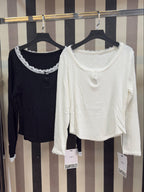 Lace Trim Top