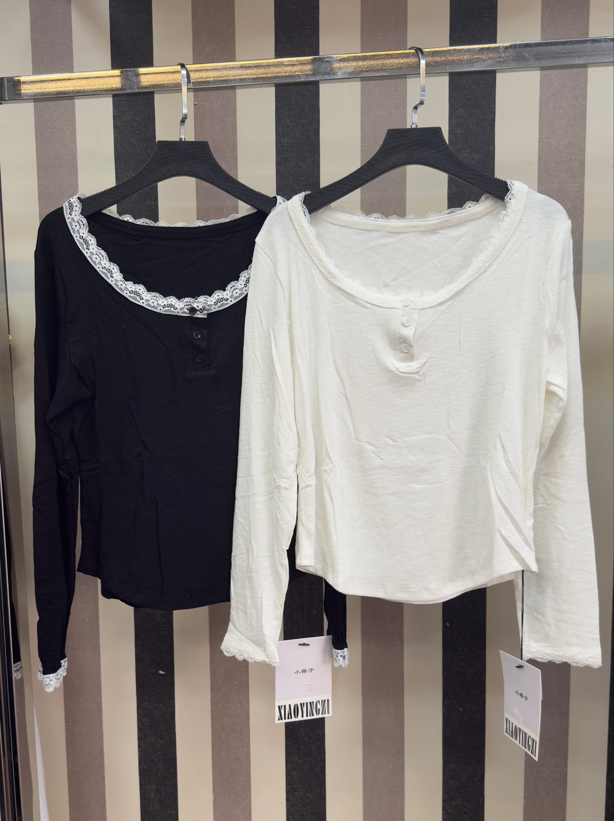Lace Trim Top