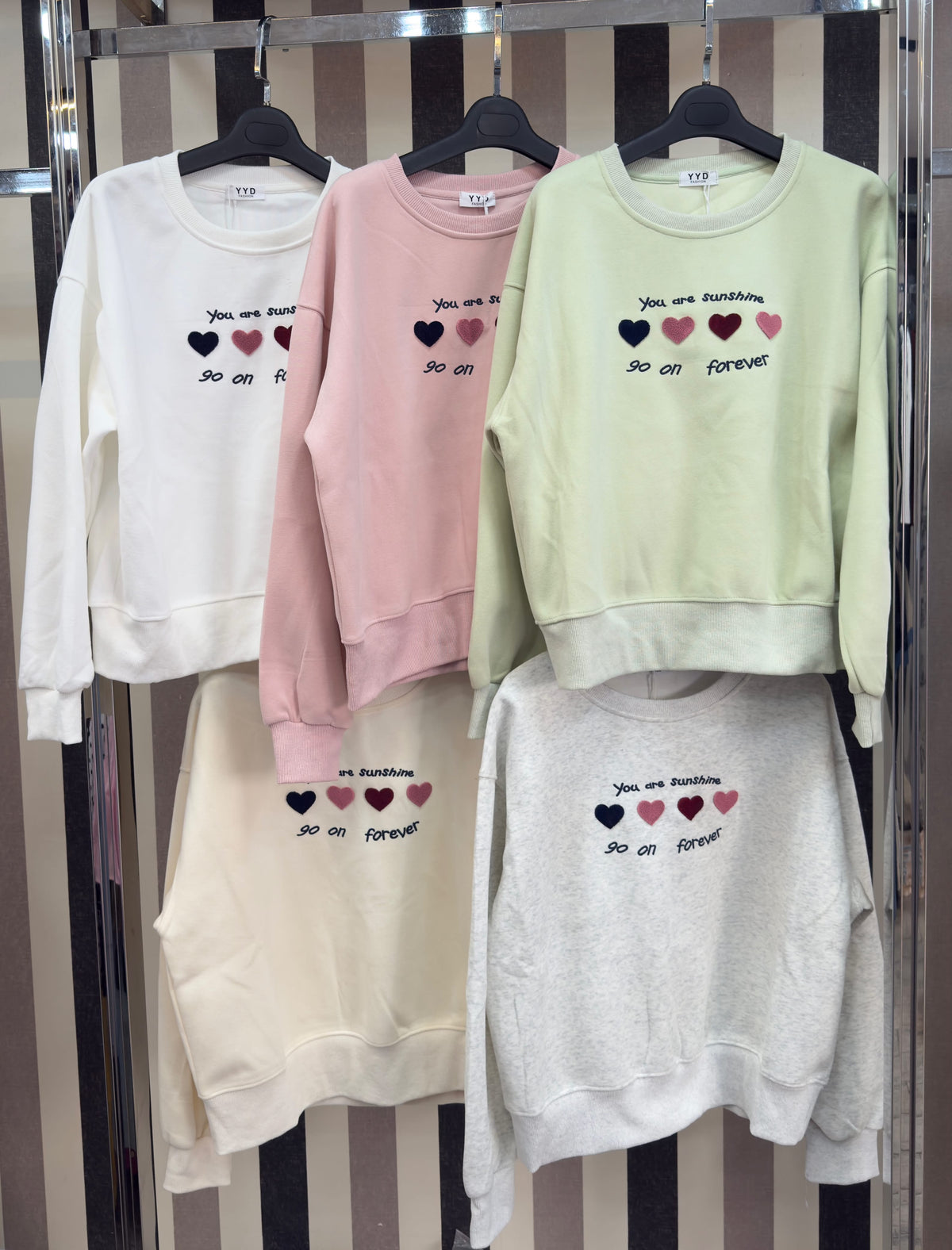 Heart Detail Sweatshirt