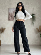 Wide-Leg Jeans