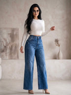 Wide-Leg Jeans