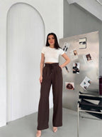 Oysho Wide-Leg Pants