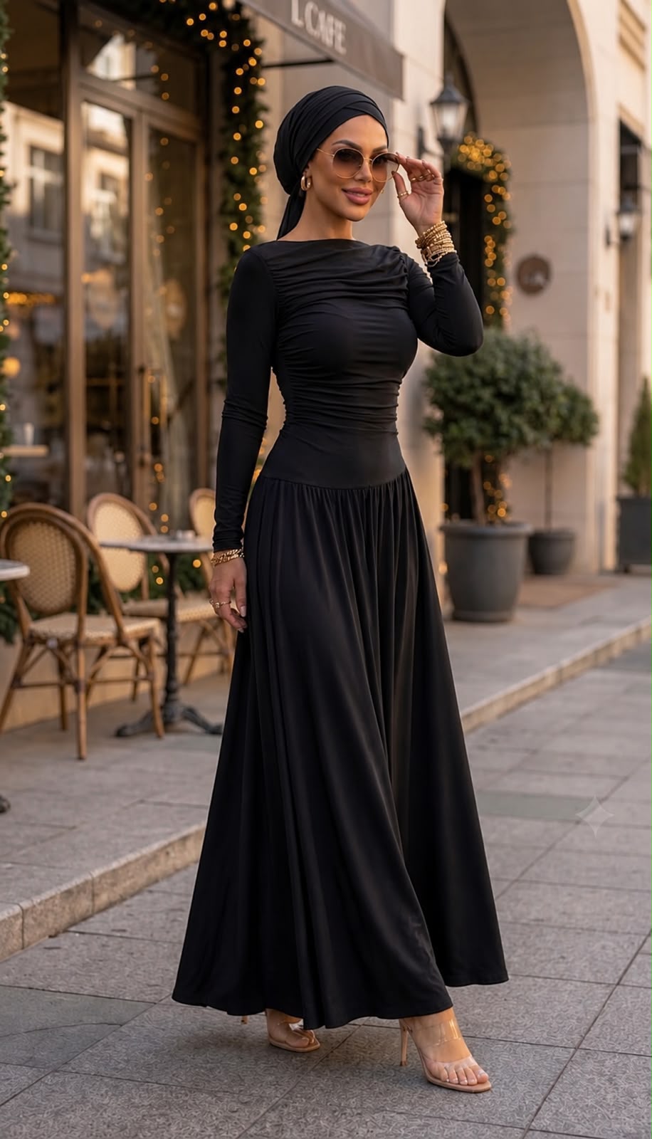 Ruched Maxi Dress