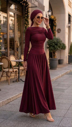 Ruched Maxi Dress