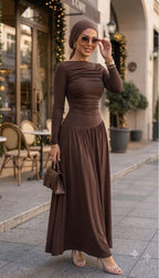 Ruched Maxi Dress