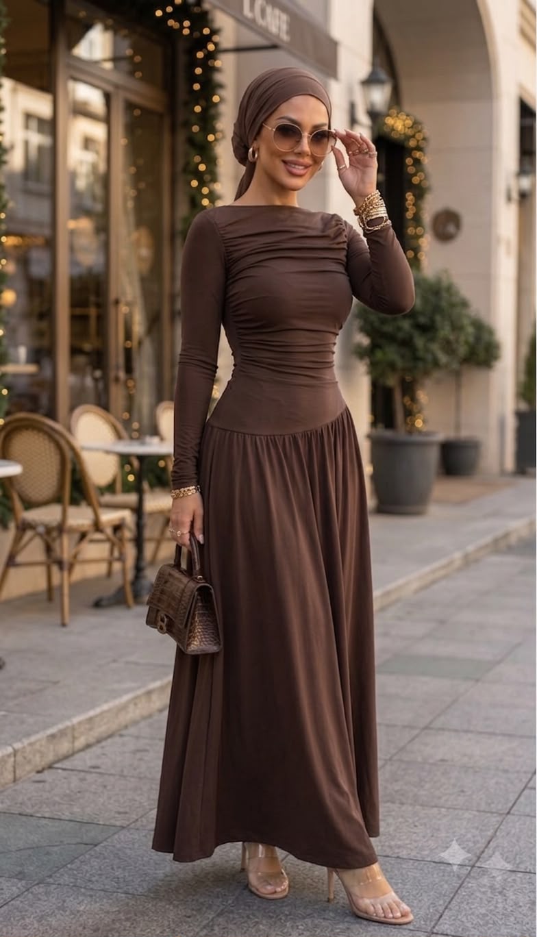 Ruched Maxi Dress