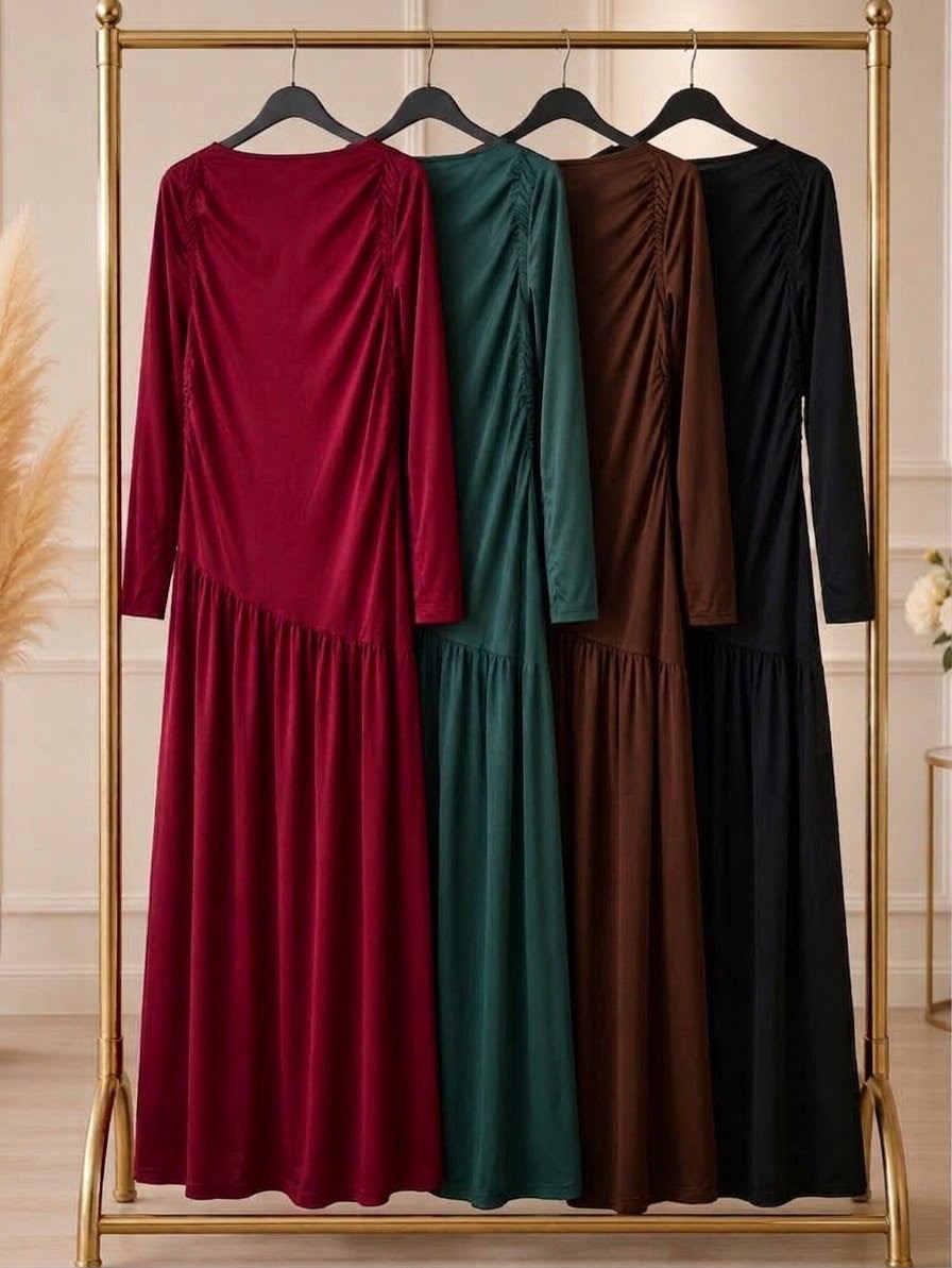 Ruched Maxi Dress