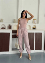 Cuffed Jogger Pants