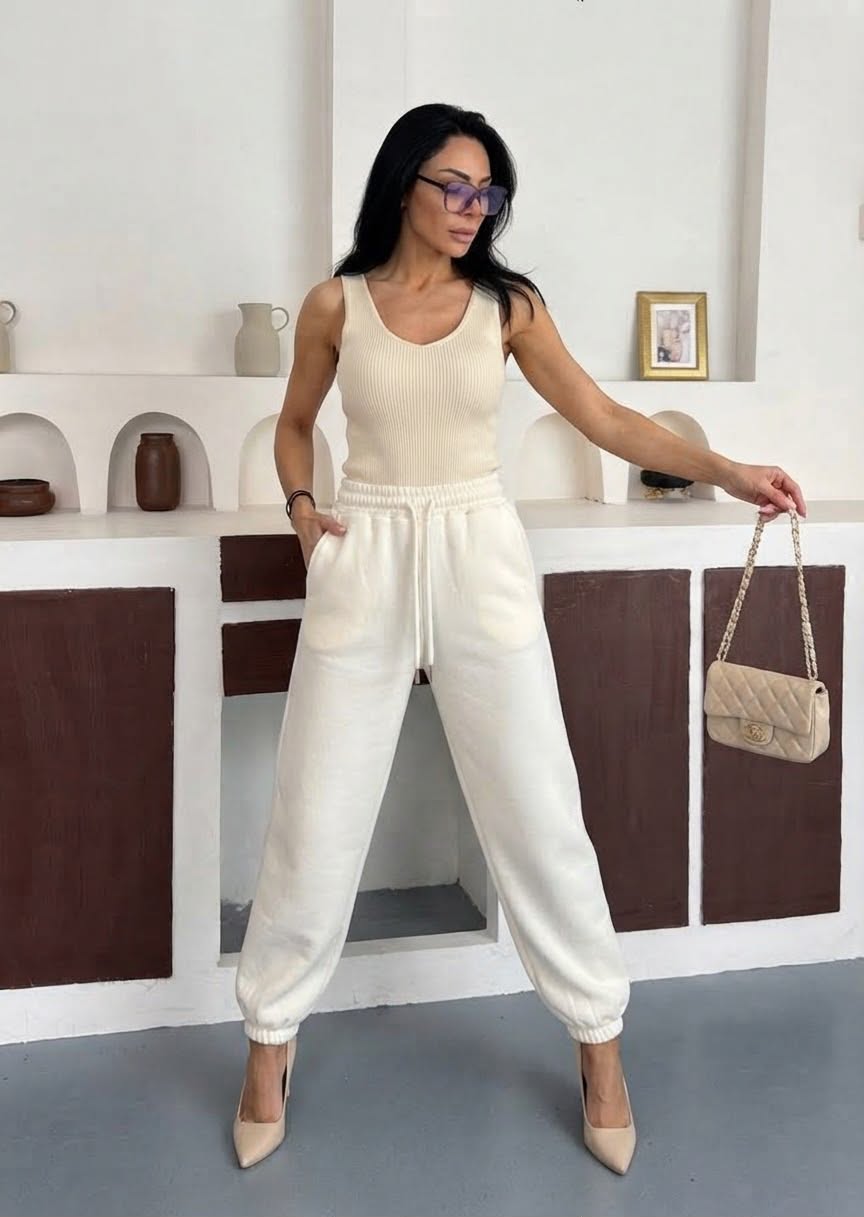 Cuffed Jogger Pants