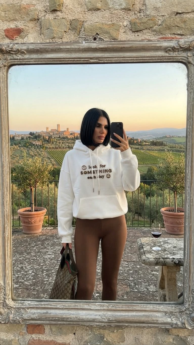 Oversized Graphic Hoodie