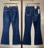 High-Waist Flared Jeans