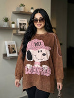 Oversized Graphic Sweatshirt