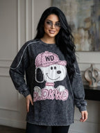 Oversized Graphic Sweatshirt