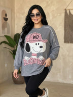 Oversized Graphic Sweatshirt