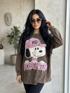 Oversized Graphic Sweatshirt