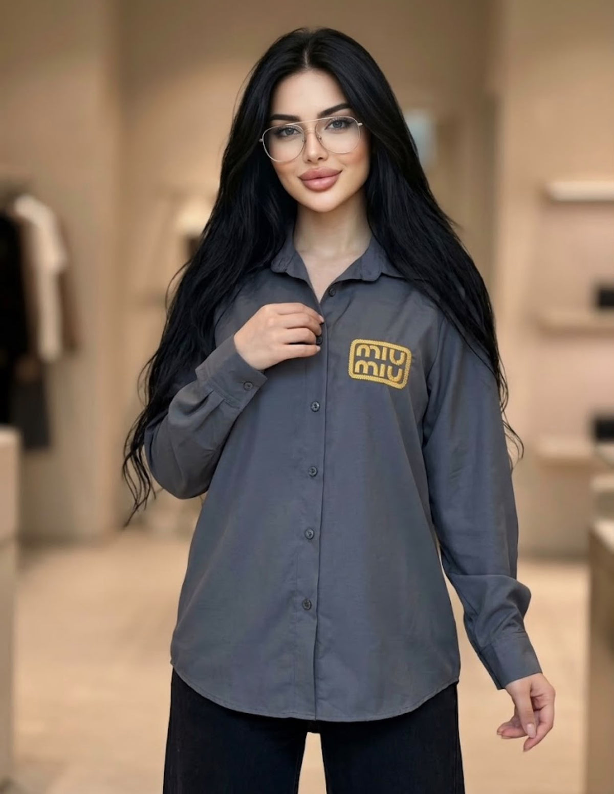Logo Detail Chemise