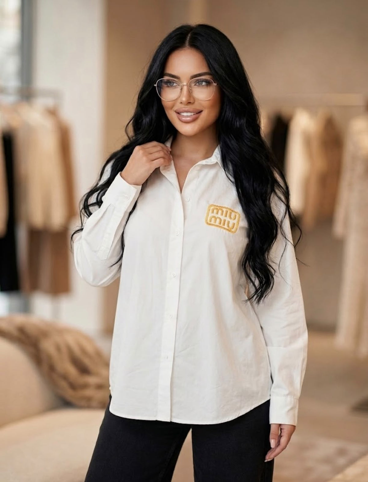 Logo Detail Chemise